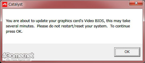 ꡼ No.003Υͥ / AMDRadeon HD 7950פμưåå׵ǽͭBIOSեUpĤġθ̤ǧƤߤ