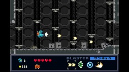 画像ギャラリー No.004のサムネイル画像 / PLAYISMで配信中の「ケロブラスター」がアップデート。残業モードを追加