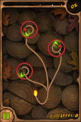 画像ギャラリー No.002のサムネイル画像 / ロープを燃やしてクリアを目指すパズルゲーム「Burn the Rope」,Gゲーに登場