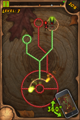 画像ギャラリー No.003のサムネイル画像 / ロープを燃やしてクリアを目指すパズルゲーム「Burn the Rope」,Gゲーに登場