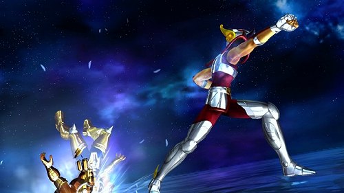 聖闘士星矢戦記 ペガサス星矢 ドラゴン紫龍 キグナス氷河 アンドロメダ瞬 フェニックス一輝ら5人の青銅聖闘士と 黄金聖闘士アルデバランが公開