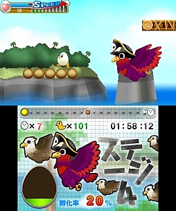 画像ギャラリー No.003のサムネイル画像 / 横スクロールアクション「たまご大冒険」，ニンテンドーeショップで24日から配信