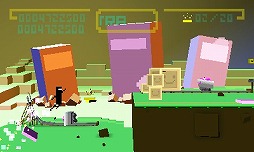 画像ギャラリー No.008のサムネイル画像 / 3DS向けリズムアクション「BIT.TRIP SAGA」が本日配信開始。PVも公開に