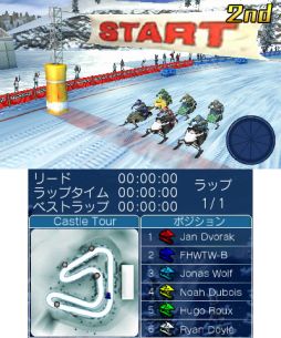 画像ギャラリー No.004のサムネイル画像 / 最大6人で対戦可能な「スノーモーターレーシング3D」が4月30日に配信