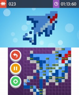 画像ギャラリー No.005のサムネイル画像 / 伸ばして埋めるパズルゲーム「アイコンパズル タッピンゴ」eショップで配信開始