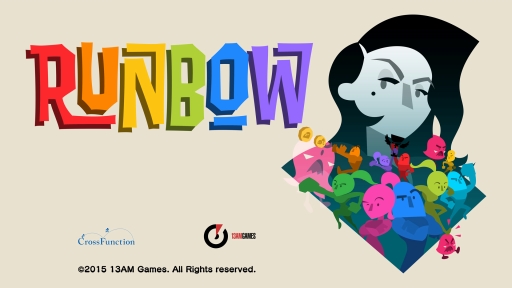 画像ギャラリー No.001のサムネイル画像 / 最大9人での対戦が楽しめるアクションゲーム「Runbow」が11月25日に配信開始