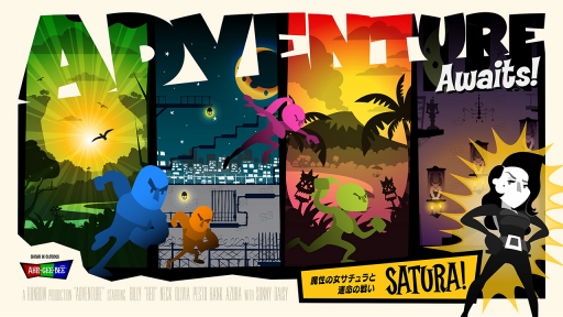 画像ギャラリー No.003のサムネイル画像 / 最大9人での対戦が楽しめるアクションゲーム「Runbow」が11月25日に配信開始