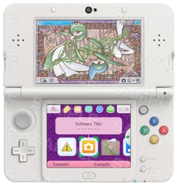画像ギャラリー No.003のサムネイル画像 / 「ポケモン」デザインの3DS用テーマが登場。テーマ2種類のセットも