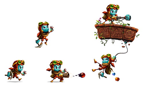 画像ギャラリー No.003のサムネイル画像 / Switch版「スチームワールドディグ2」が配信開始。ラスティを探してドロシーが旅立つ