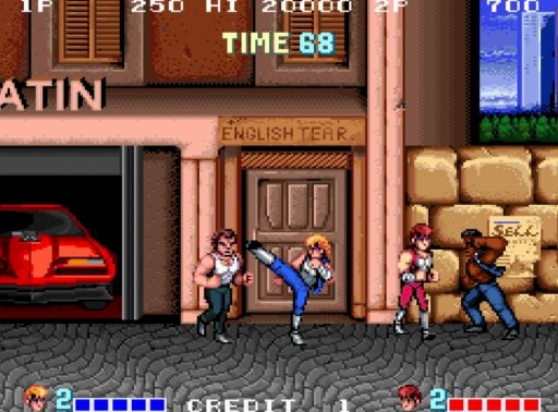 画像ギャラリー No.001のサムネイル画像 / 「アーケードアーカイブス ダブルドラゴン」がSwitch向けに配信スタート