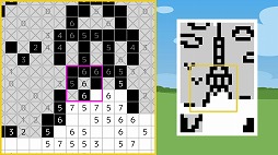 画像ギャラリー No.001のサムネイル画像 / 「モザイクアート Fill-a-Pix DELUXE」,Switch版が7月12日に配信決定。本日より体験版が配信中