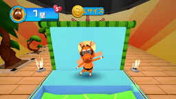 画像ギャラリー No.004のサムネイル画像 / ポーズを取って壁の穴をすり抜けるSwitch「わいわい！ ウォールチャレンジ」が配信開始