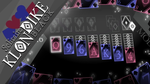 画像ギャラリー No.001のサムネイル画像 / Switch向け「ソリティア クロンダイク BLACK」が配信開始。2019年1月22日までの期間限定で30%OFF