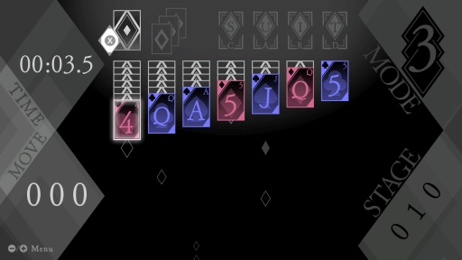 画像ギャラリー No.005のサムネイル画像 / Switch向け「ソリティア クロンダイク BLACK」が配信開始。2019年1月22日までの期間限定で30%OFF