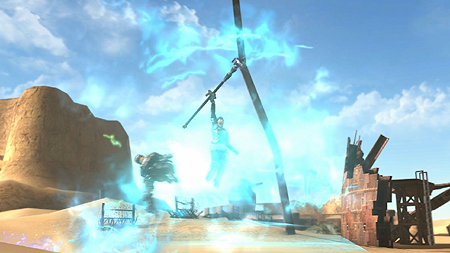 画像ギャラリー No.005のサムネイル画像 / バトルαテスト限定の仕様も明らかに。「イクシオン サーガ」,3職業の特殊攻撃および戦局を左右するエネルギー兵器「アルマ砲」の情報を公開