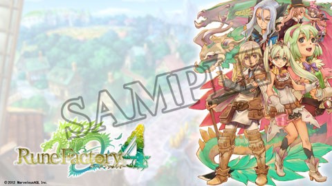 画像ギャラリー No.003のサムネイル画像 / 「ルーンファクトリー4」,サイン色紙などが当たる応援キャンペーン開催中