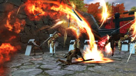 画像ギャラリー No.003のサムネイル画像 / 「戦国BASARA3 宴」プレイヤー武将「前田利家」「まつ」の情報が公開に。戦場を駆け巡る2人の姿をムービーで確認しよう