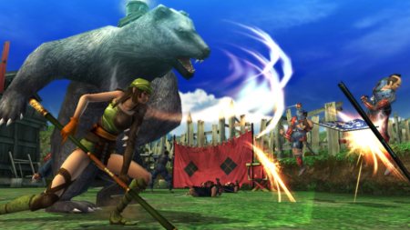 画像ギャラリー No.005のサムネイル画像 / 「戦国BASARA3 宴」プレイヤー武将「前田利家」「まつ」の情報が公開に。戦場を駆け巡る2人の姿をムービーで確認しよう