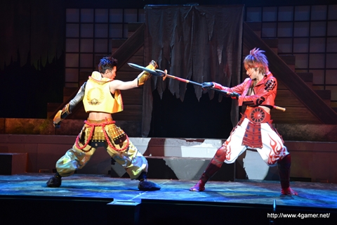 画像ギャラリー No.037のサムネイル画像 / マルチエンディングの舞台「戦国BASARA3」は,“ゲームから飛び出した”という表現がぴったりなキャスト陣が熱演。東京公演ゲネプロをレポート
