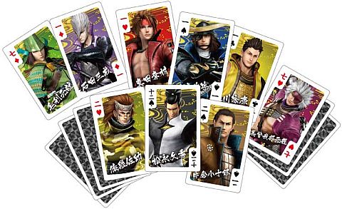 画像ギャラリー No.002のサムネイル画像 / 「戦国BASARA」シリーズの48武将がデザインされたトランプが1月20日発売
