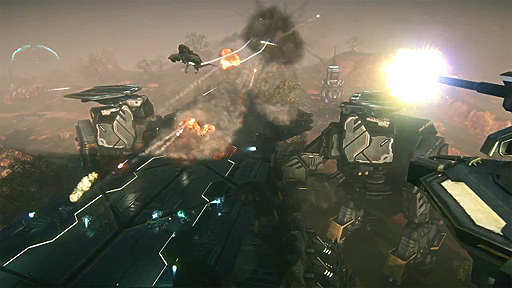 PlanetSide 2-Ground Assault on Tech Plant HVAR