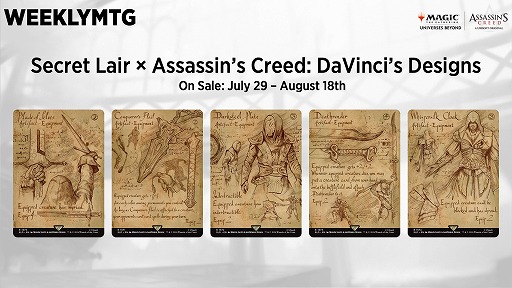 画像ギャラリー No.014のサムネイル画像 / 「MTG」×「Assassin's Creed」コラボ製品のデビュー番組が公開に。原作のパルクールアクションを表現した新メカニズムが登場