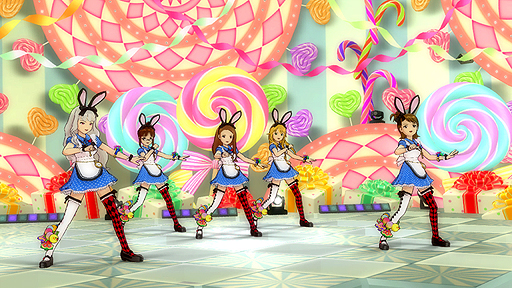 Playstation 3版 アイドルマスター2 の最新dlc カタログ第08号 は12年6月1日配信開始 収録曲は オーバーマスター