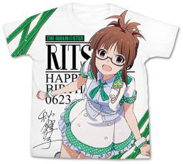 画像ギャラリー No.001のサムネイル画像 / 「アイマス」秋月律子の誕生日を記念したTシャツが9月に登場。予約受付中