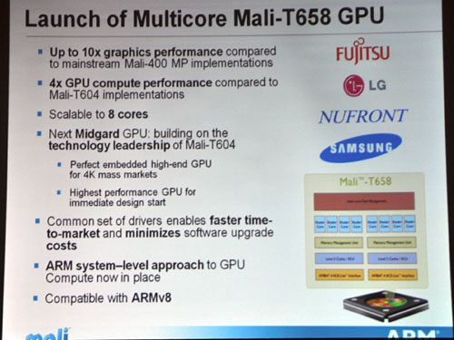 ꡼ No.011 | ARM8GPUMali-T658פȯɽ10ܤǽ¸