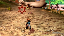 画像ギャラリー No.002のサムネイル画像 / 座ったままでもプレイできるKinect専用タイトル「The Gunstringer」が10月6日に発売。購入特典は「Fruits Ninja Kinect」の無料ダウンロードコード