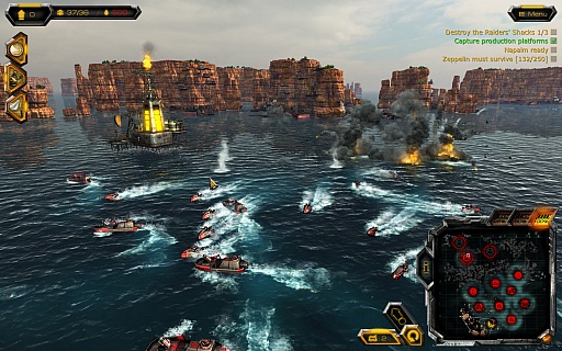 画像ギャラリー No.012のサムネイル画像 / ロシアのデベロッパが開発した海戦RTS「Oil Rush」を紹介する今週の「海外ゲーム四天王」。ああ,海はいいなあ。広くて大きいし