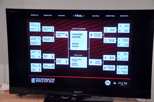 画像ギャラリー No.016のサムネイル画像 / 世界への切符をかけた熱い戦いがいよいよ開幕。「FIFA インタラクティブ ワールドカップ 2012」の模様をレポート