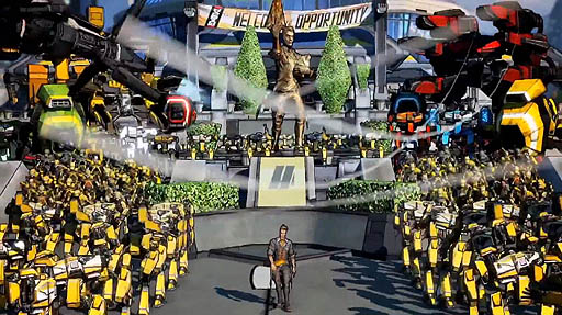 画像ギャラリー No.002のサムネイル画像 / 「Borderlands 2」の最新ムービー公開。ジェントルマンな新キャラ,Sir Hammerlockが惑星パンドラを紹介