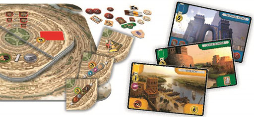 画像集#001のサムネイル/「世界の七不思議/7 Wonders」の拡張セット「バベル/BABEL」が12月下旬に発売