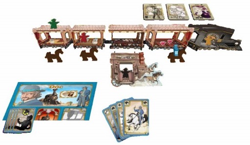 画像ギャラリー No.001のサムネイル画像 / ボードゲーム「コルト・エクスプレス：荒野の駅馬車」日本語版が12月中旬に発売