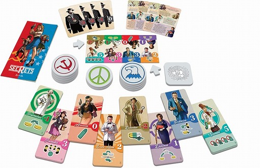 画像ギャラリー No.005のサムネイル画像 / カードゲーム「シークレット：米ソ諜報戦」が8月下旬，「タイムライン」世界史編と雑学編が9月上旬に発売