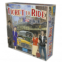 画像ギャラリー No.001のサムネイル画像 / ボードゲーム「チケット・トゥ・ライド:ニューヨーク」多言語版が10月上旬に発売。「フェイ」日本語版も発売中