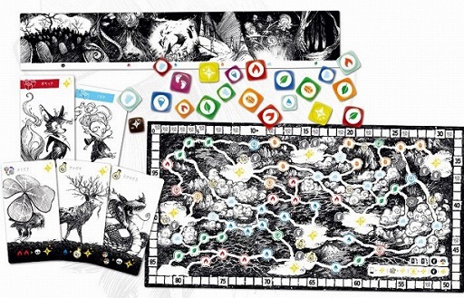 画像ギャラリー No.001のサムネイル画像 / ボードゲーム「グロウ〜トモシビノタビ〜」の日本語版がリリース