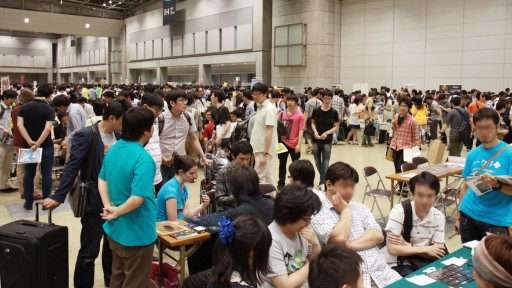 画像集#001のサムネイル/アナログゲームの祭典「ゲームマーケット2014春」。ボードゲーム界の“今”が垣間見える会場の模様を,写真と共にお届け