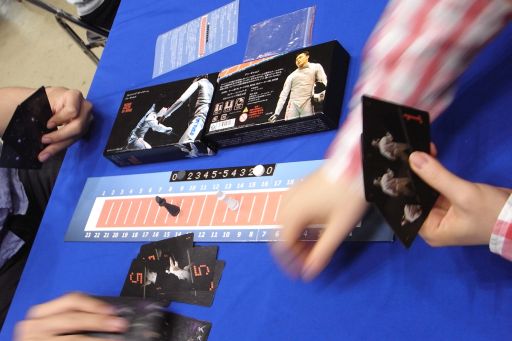 画像集#044のサムネイル/アナログゲームの祭典「ゲームマーケット2014春」。ボードゲーム界の“今”が垣間見える会場の模様を,写真と共にお届け