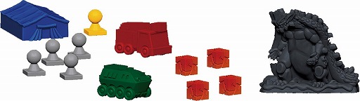 画像ギャラリー No.002のサムネイル画像 / 東京を舞台にした怪獣災害戦略ボードゲーム「ボルカルス」が11月28日に発売