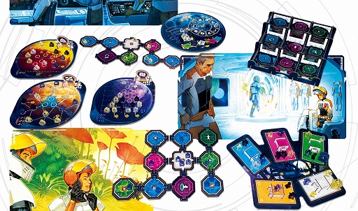 画像ギャラリー No.002のサムネイル画像 / 海外ボードゲーム「スペースゲート・オデッセイ」の日本語版が3月12日に発売