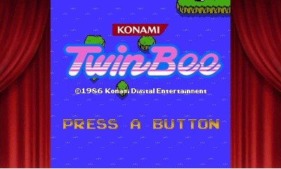 画像ギャラリー No.001のサムネイル画像 / 「3Dクラシックス ツインビー」の配信が8月10日にスタート。縦シューの往年の名作がニンテンドー3DSにやってくる