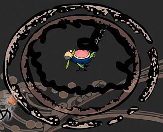 画像ギャラリー No.009のサムネイル画像 / 「忍まめ」,手裏剣・速剣・金棒の必殺技「奥義」グラフィックスが公開