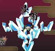 画像ギャラリー No.013のサムネイル画像 / 「忍まめ」,手裏剣・速剣・金棒の必殺技「奥義」グラフィックスが公開