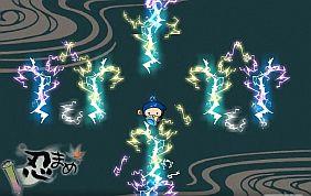 画像ギャラリー No.014のサムネイル画像 / 「忍まめ」,手裏剣・速剣・金棒の必殺技「奥義」グラフィックスが公開