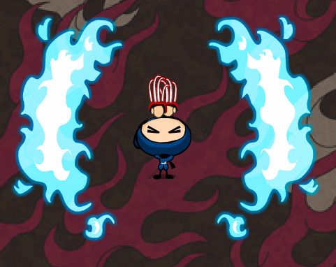 画像ギャラリー No.008のサムネイル画像 / 「忍まめ」,新たに鎖・爪・小太刀の必殺技「奥義」のグラフィックスを公開