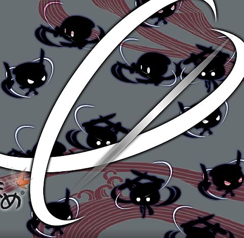 画像ギャラリー No.011のサムネイル画像 / 「忍まめ」,新たに鎖・爪・小太刀の必殺技「奥義」のグラフィックスを公開