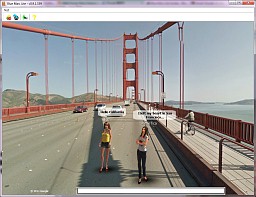 画像ギャラリー No.004のサムネイル画像 / 「Blue Mars Lite」オープンβテスト開始,Google Mapストリートビュー機能を使って世界中を訪問できるAR型のMMO空間で遊ぼう