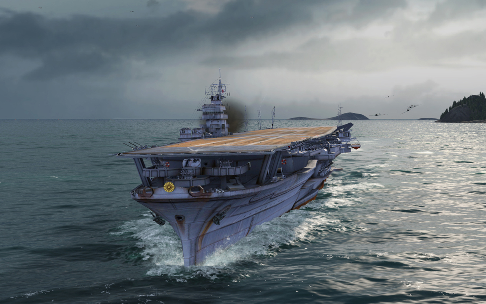 画像集no 009 Gamescom 戦艦 長門 の主砲が火を噴き 駆逐艦 吹雪